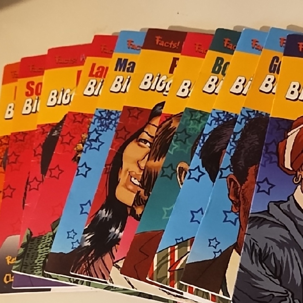 Colorful Set Of 11  Booklets Collection Of Historical Figures VGC .
